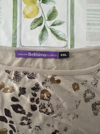 Blusa Bellissima Animal Print XXL