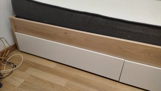 Vendo cama completa (colchón, somier y cajones)