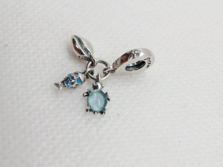 Charm Pandora Pesciolino, Conchiglia, Tartaruga