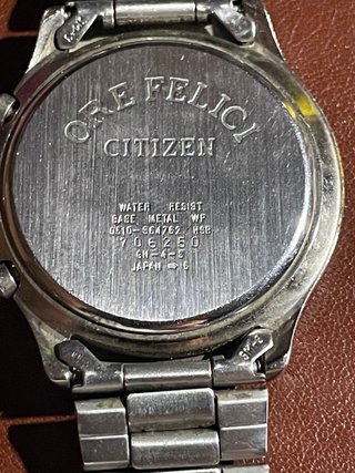 Reloj Citizen Cronógrafo Vintage