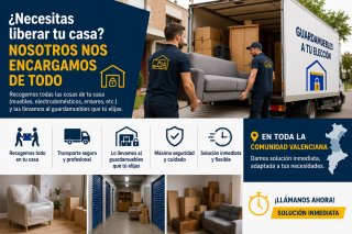 Guárda muebles hacemos el traslado a cualquier sit