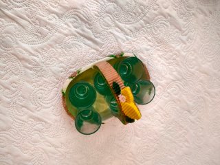 Juego Vasos Chupito con Cesta Decorativa