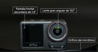 Cámara Deportiva XTU S7 Pro 4K 50FPS •PRECINTADA•