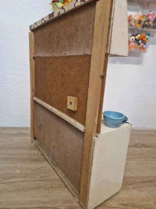 Mueble Cocina Juguete Muñecas Antiguo Madera