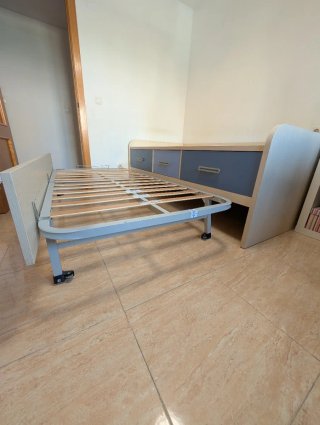 Cama nido 90x190 con cajonera