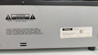 TEAC W-410 Doble Pletina Cassette Deck