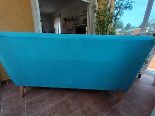 Sofá 3 plazas estilo nórdico