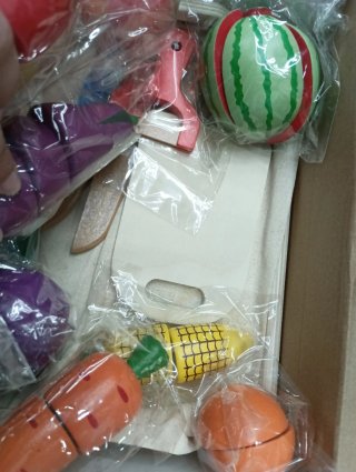 Juego de 22 piezas de madera