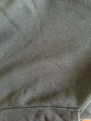 Sudadera con capucha negra mujer