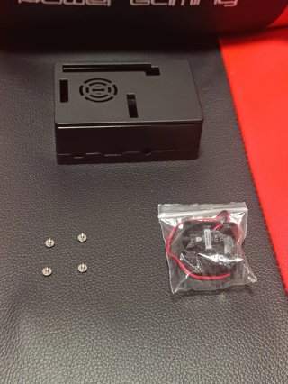Carcasa Raspberry Pi 3 B + Ventilador