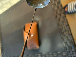 Occhiali Ray-Ban Aviator neri/marroni