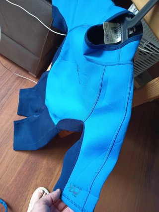 Traje Neopreno Corto Hombre Tribord Azul
