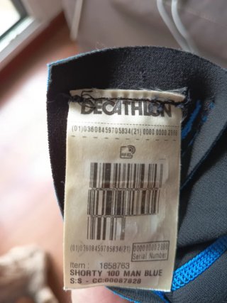 Traje Neopreno Corto Hombre Tribord Azul