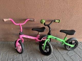 Bicicleta sin pedales ROSA