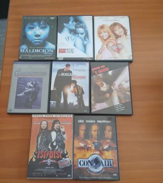 8 Películas DVD Variadas