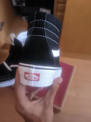 Vans Sk8-Hi Plataforma Talla 42.5