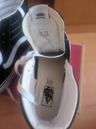 Vans Sk8-Hi Plataforma Talla 42.5