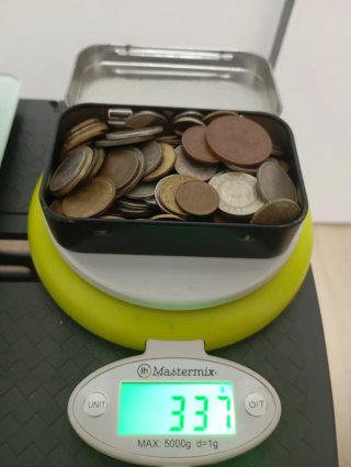 Monedas del mundo - 337g