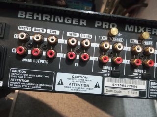 Mezclador DJ Behringer DJX750