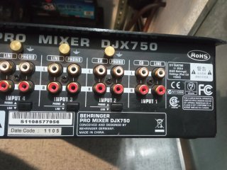 Mezclador DJ Behringer DJX750