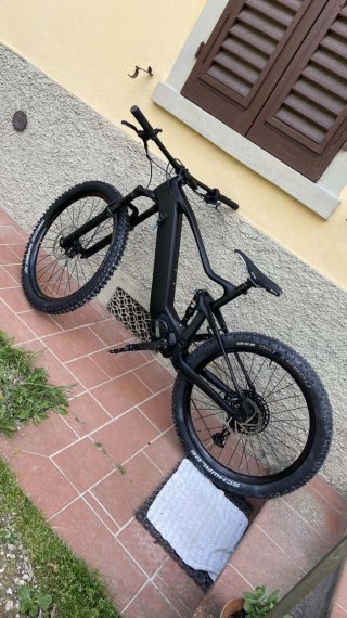 Bicicleta Eléctrica Montaña Carbono