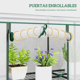 Invernadero 3 Estantes con Funda