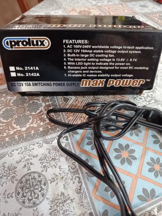 Fuente de Alimentación Prolux DC 12V 10A