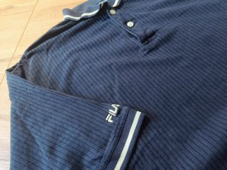 Polo Fila Azul Talla L