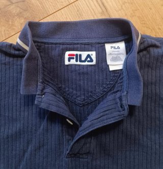 Polo Fila Azul Talla L