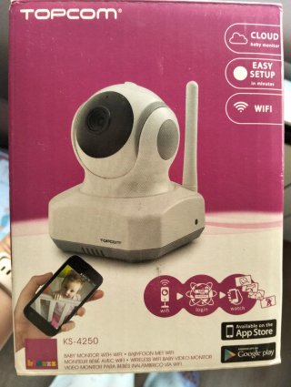 TOPCOM KS-4250 Cámara Vigilancia WiFi Bebé