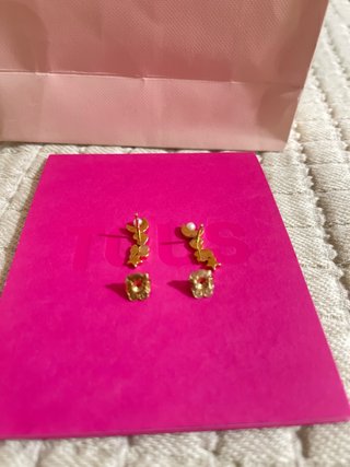 Pendientes Trepadores TOUS Oro, Plata y Diamantes