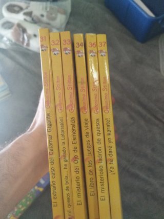 Collecion Geronimo Stilton 31 libros en Español