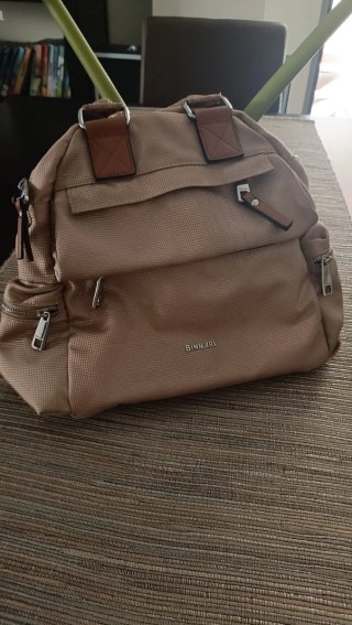 Bolso Mochila Narciso Camel