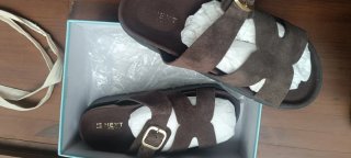 Sandalias Nex Cuero Marrón Talla 40