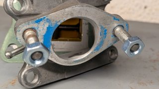 Tobera y caja de láminas Honda MBX