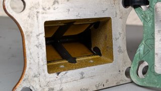 Tobera y caja de láminas Honda MBX