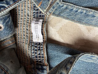 Peto vaquero Zara Talla S