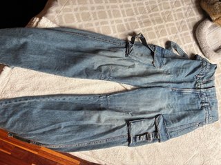 Peto vaquero Zara Talla S