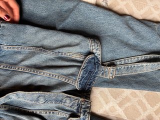 Peto vaquero Zara Talla S