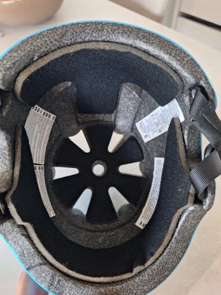 Casco HARSH Talla S Azul + Almohadillas