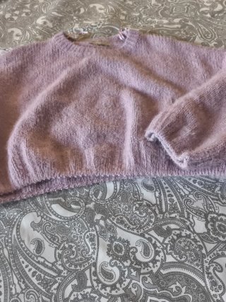Jersey corto rosa talla única