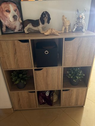 Mueble organizador de madera