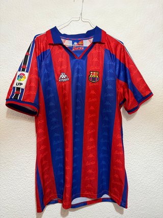 Camiseta Fútbol Ronaldo Barça Kappa XL