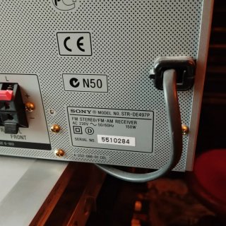 Amplificador Sony STR-DE497P Multicanal