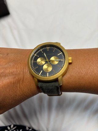 Reloj Mark Maddox Mujer Dorado y Verde camuflaje