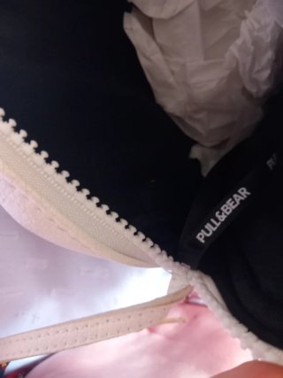 Bolso bandolera blanco Pull&Bear