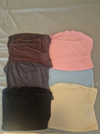 Lote 6 Tops Verano Mujer Talla Única