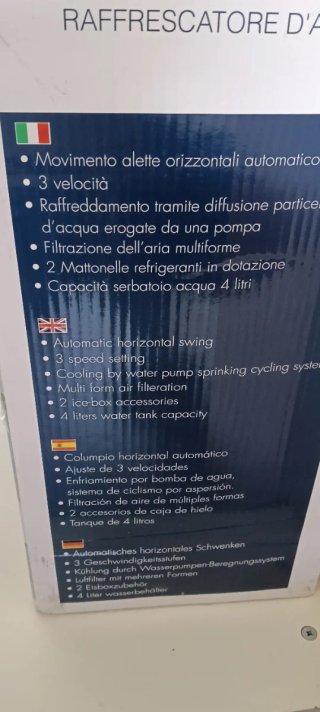 Rinfrescatore Termozeta Windzeta Ice