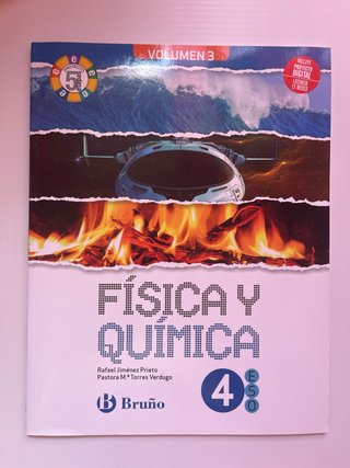 Libros física y química 4ºESO Bruño