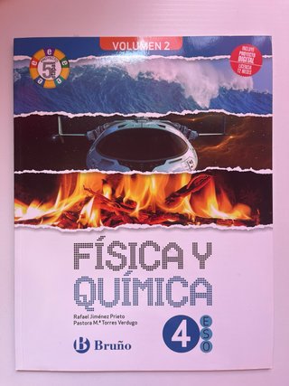Libros física y química 4ºESO Bruño